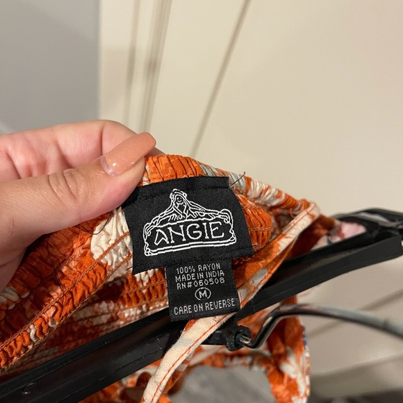 Tribal Floral Print Wide Leg Jumpsuit - Picture 8 of 9